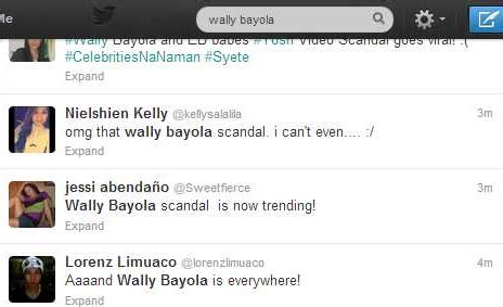 Wally, EB Babe Yosh sex scandal goes viral.